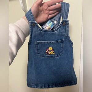 Vintage embroidered Winnie the Pooh denim